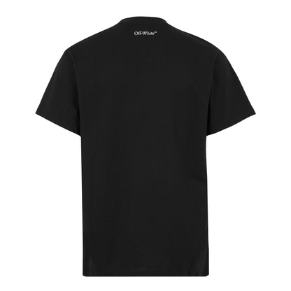 Off White Spray Arrow Slim Fit T- Shirt