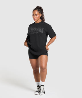Gymshark Gymshark Lifting Oversized Pump Cover - Black