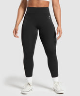 Power Short Leggings - Black