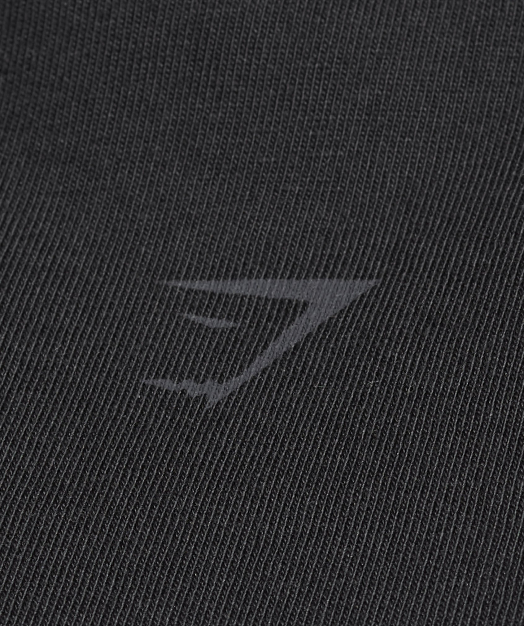 Gymshark Wordmark Graphic T-Shirt - Black