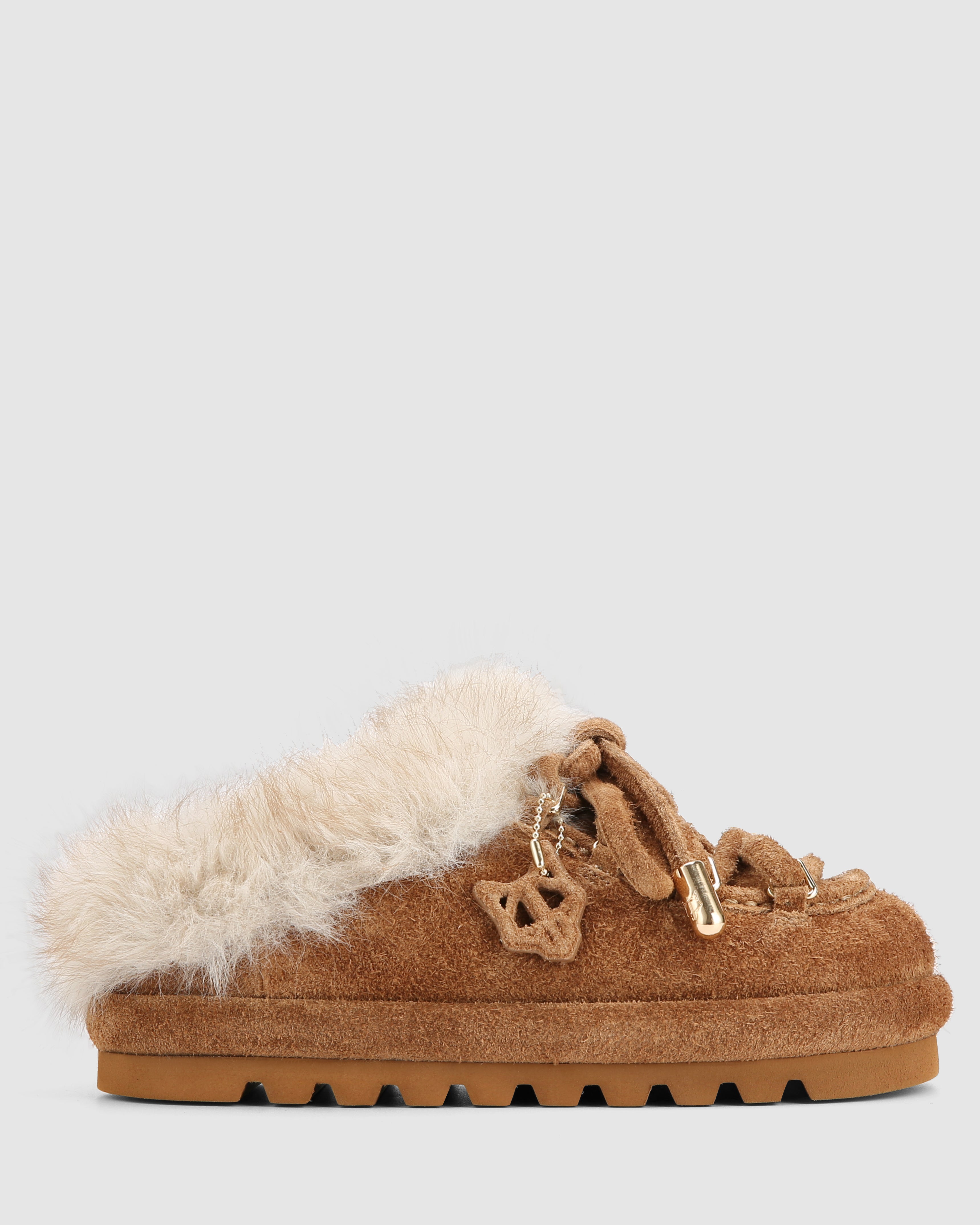 Harlow Tan Suede
