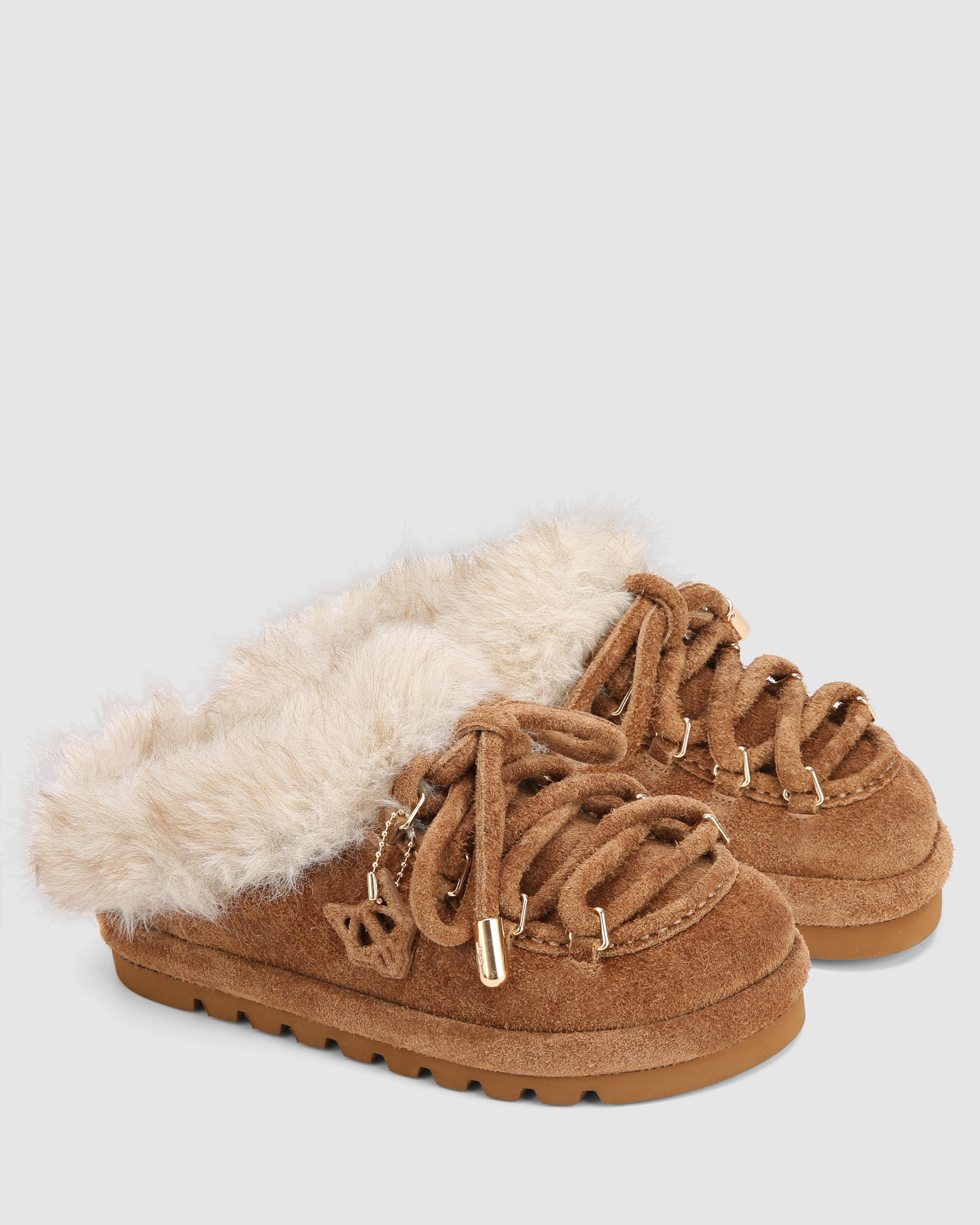 Harlow Tan Suede