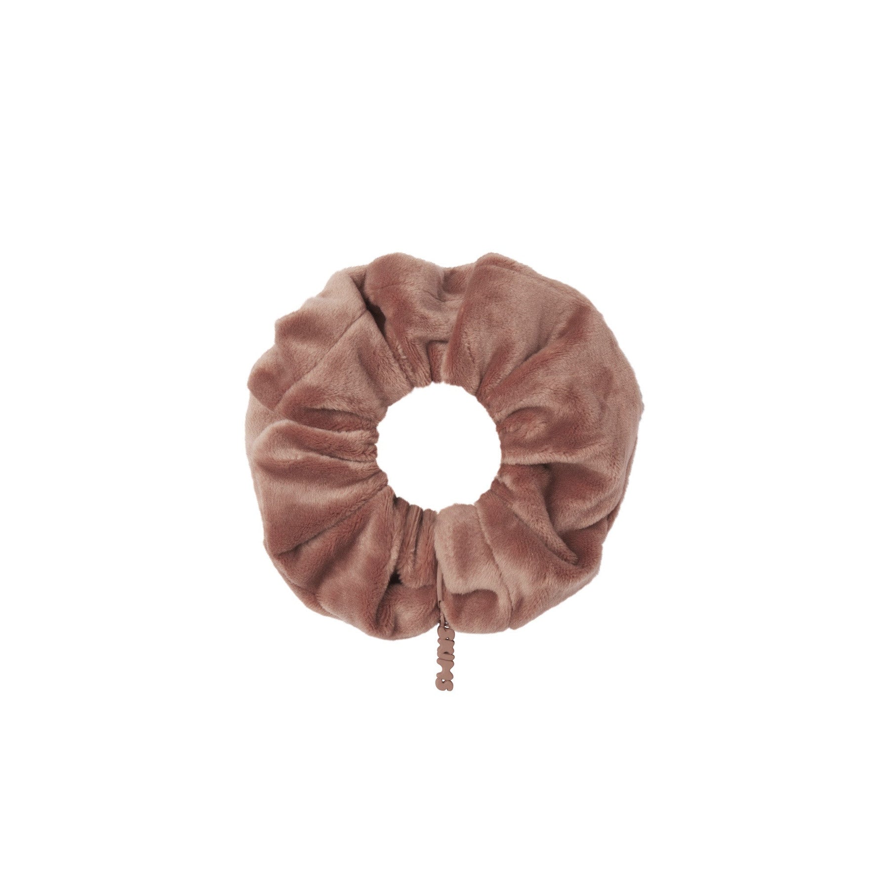 GETTING READY ACCESSORIES SATIN AND VELOUR SCRUNCHIE 2-PACK | SIENNA