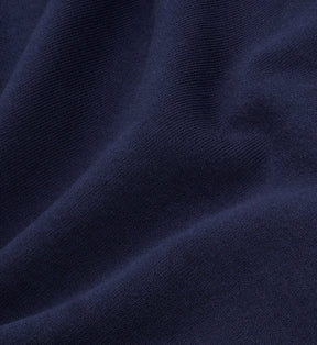 Health is Wealth Cropped Hoodie - Navy/White/Fire Red