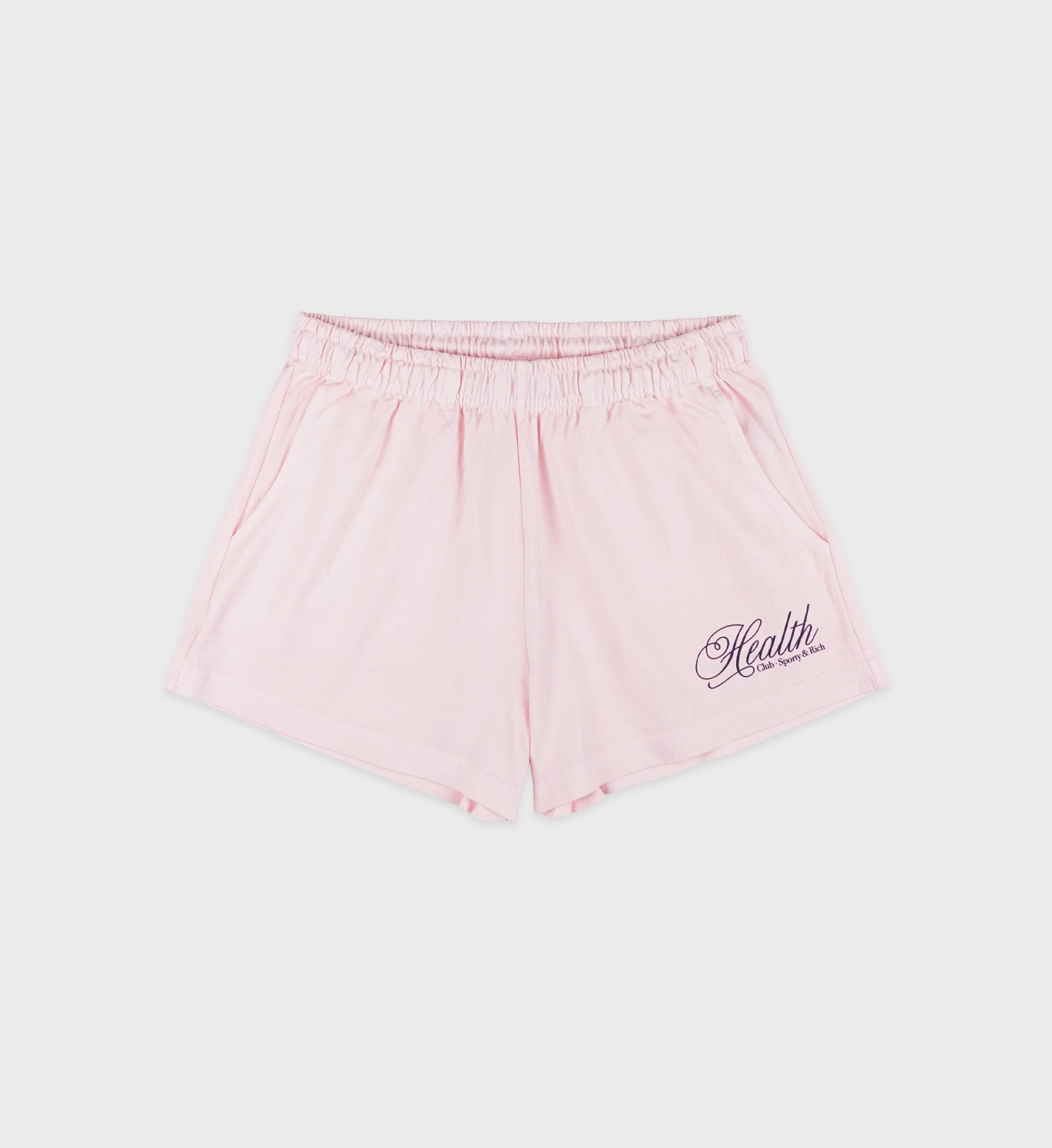 Health Script Disco Short - Pink Dolphin/Navy