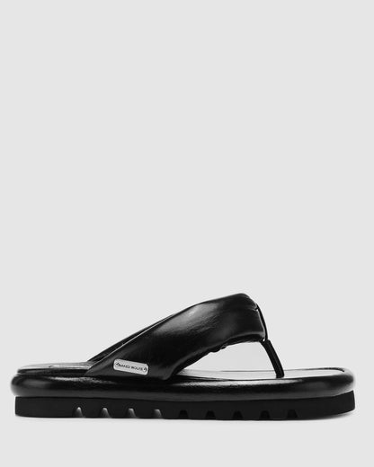 Hilary Black Leather