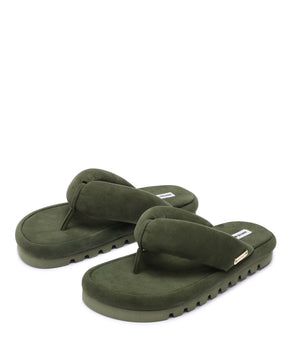 Hilary Olive Suede