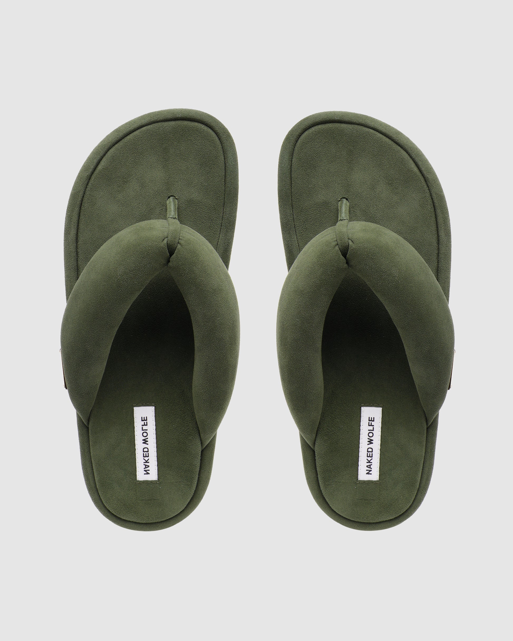 Hilary Olive Suede