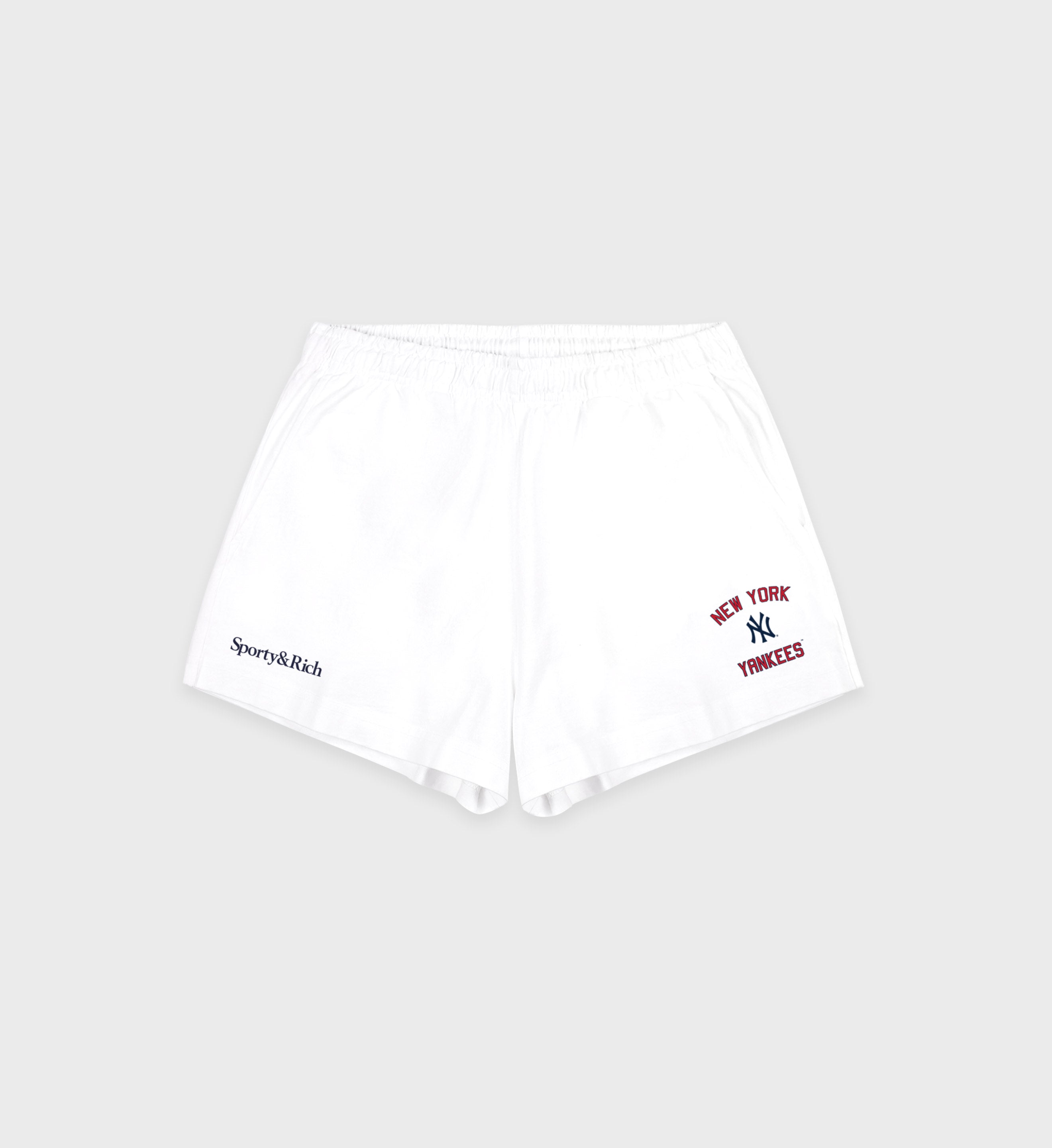 Homerun Disco Short - White/Navy/Red