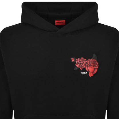 HUGO Dagethood Hoodie Black