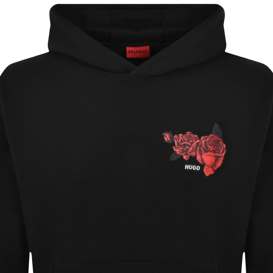 HUGO Dagethood Hoodie Black