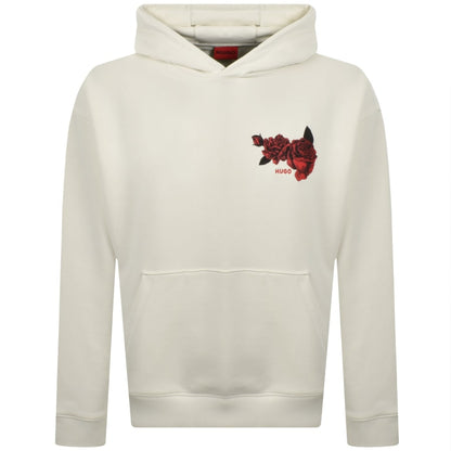 HUGO Dagethood Hoodie White