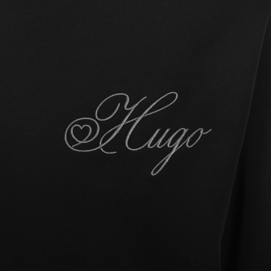 HUGO Dalento Hoodie Black
