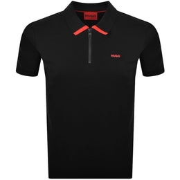 HUGO Dalomino Polo T Shirt Black