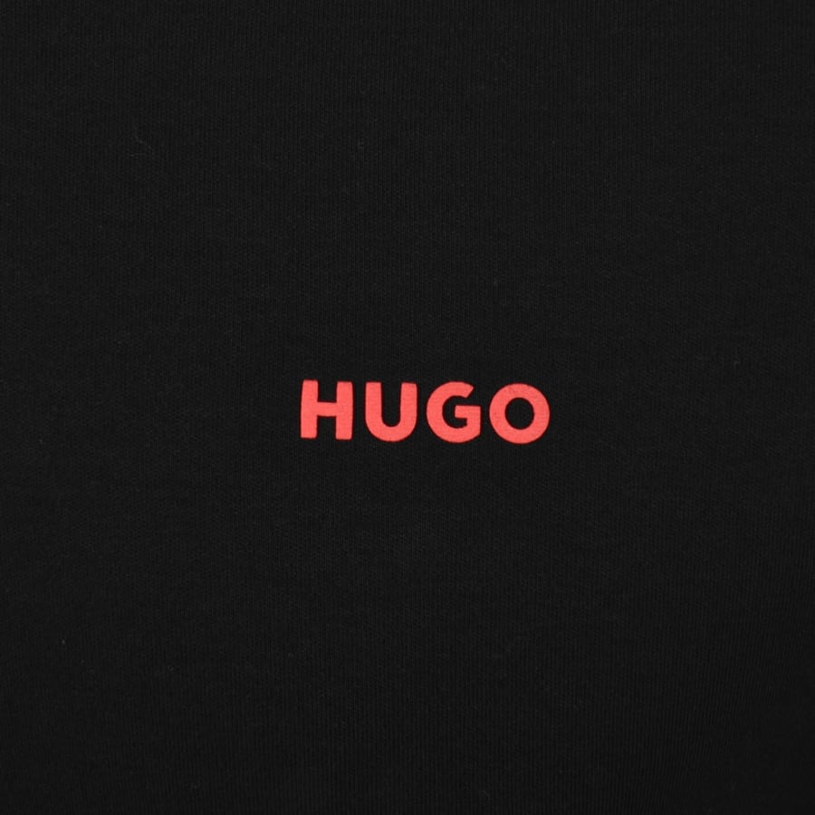 HUGO Dalomino Polo T Shirt Black