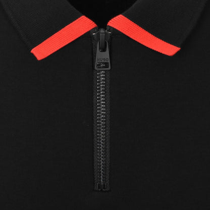 HUGO Dalomino Polo T Shirt Black