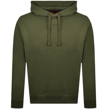 HUGO Dapo Hoodie Open Green