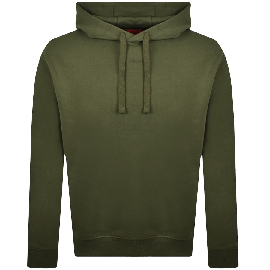 HUGO Dapo Hoodie Open Green