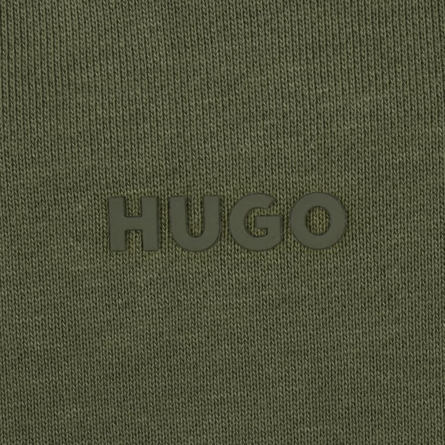 HUGO Dapo Hoodie Open Green