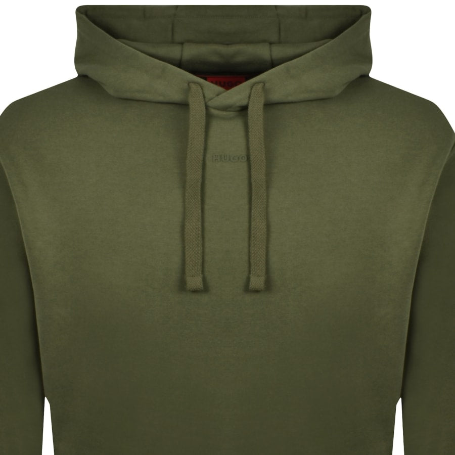 HUGO Dapo Hoodie Open Green