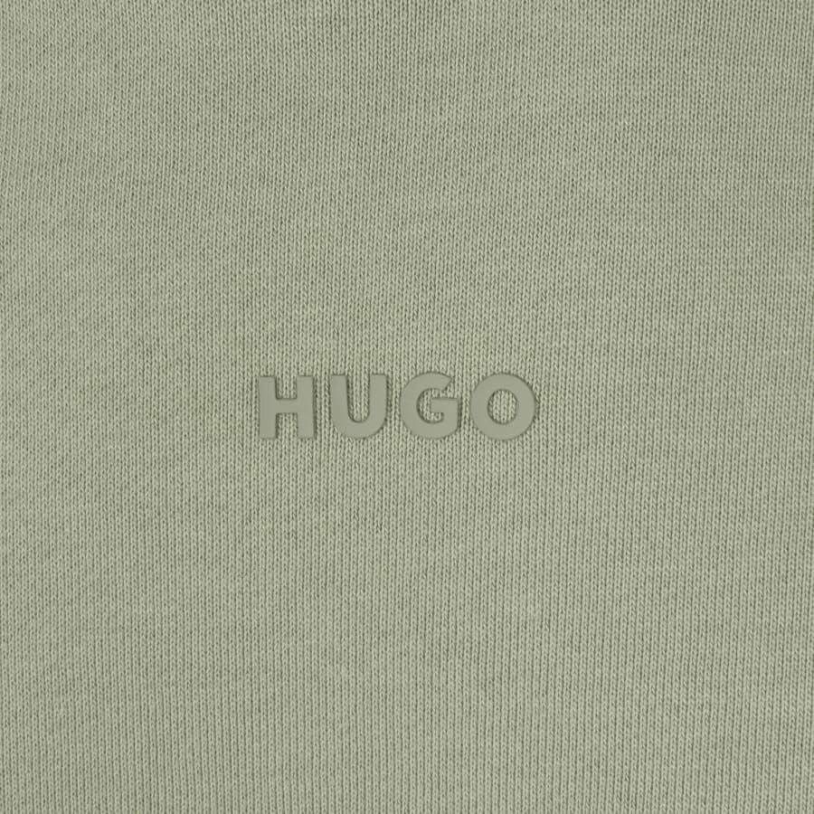 HUGO Dapo Hoodie Pastel Green