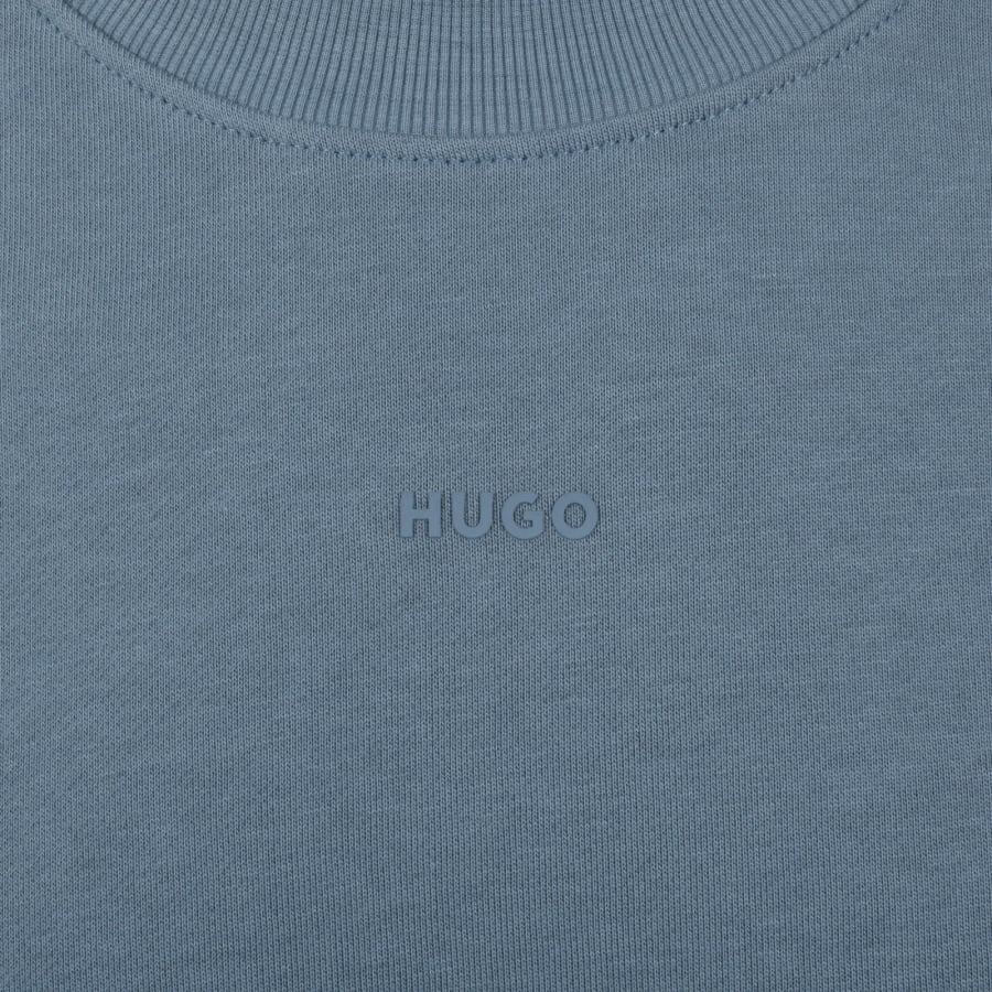 HUGO Dapocrew Relaxed Fit Sweatshirt Blue