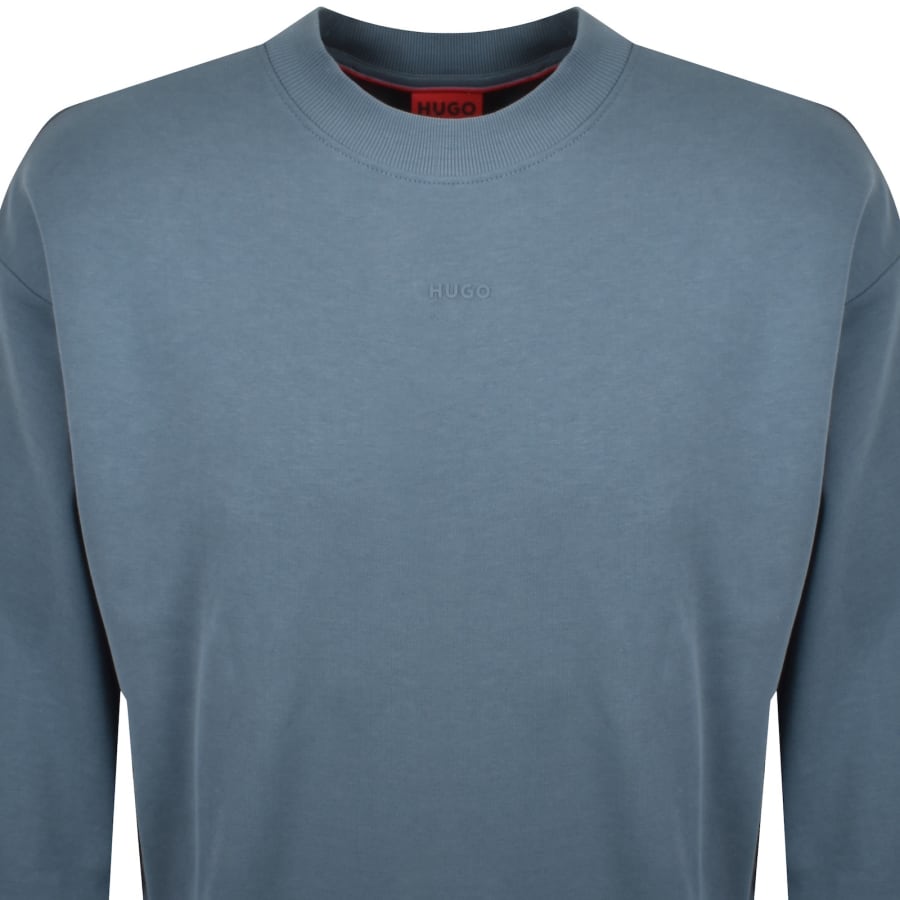 HUGO Dapocrew Relaxed Fit Sweatshirt Blue