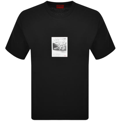 HUGO Darthy T Shirt Black