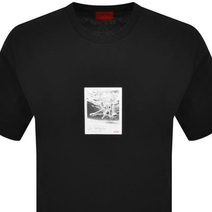 HUGO Darthy T Shirt Black
