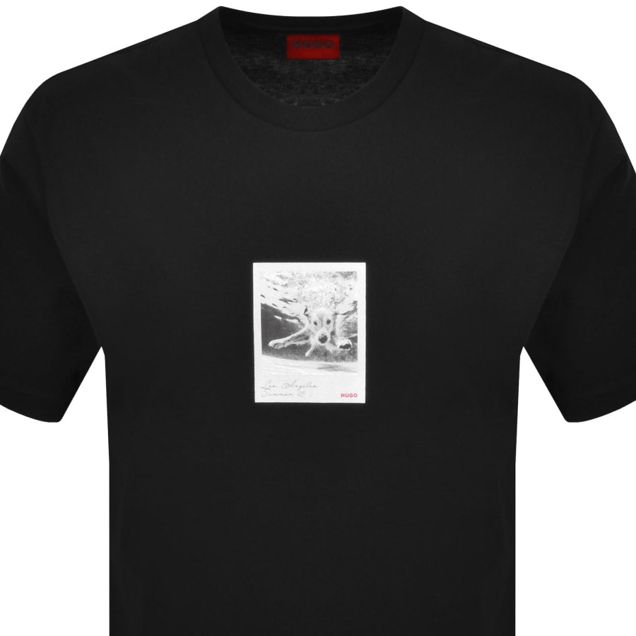 HUGO Darthy T Shirt Black