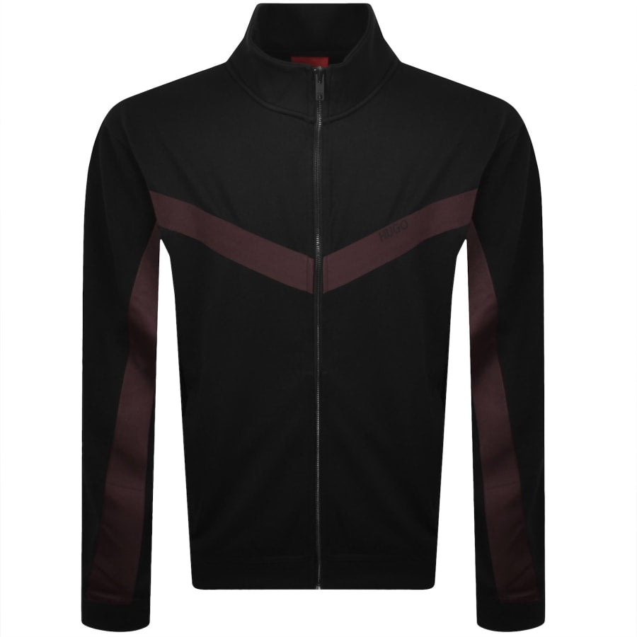HUGO Darti Full Zip Sweatshirt Black