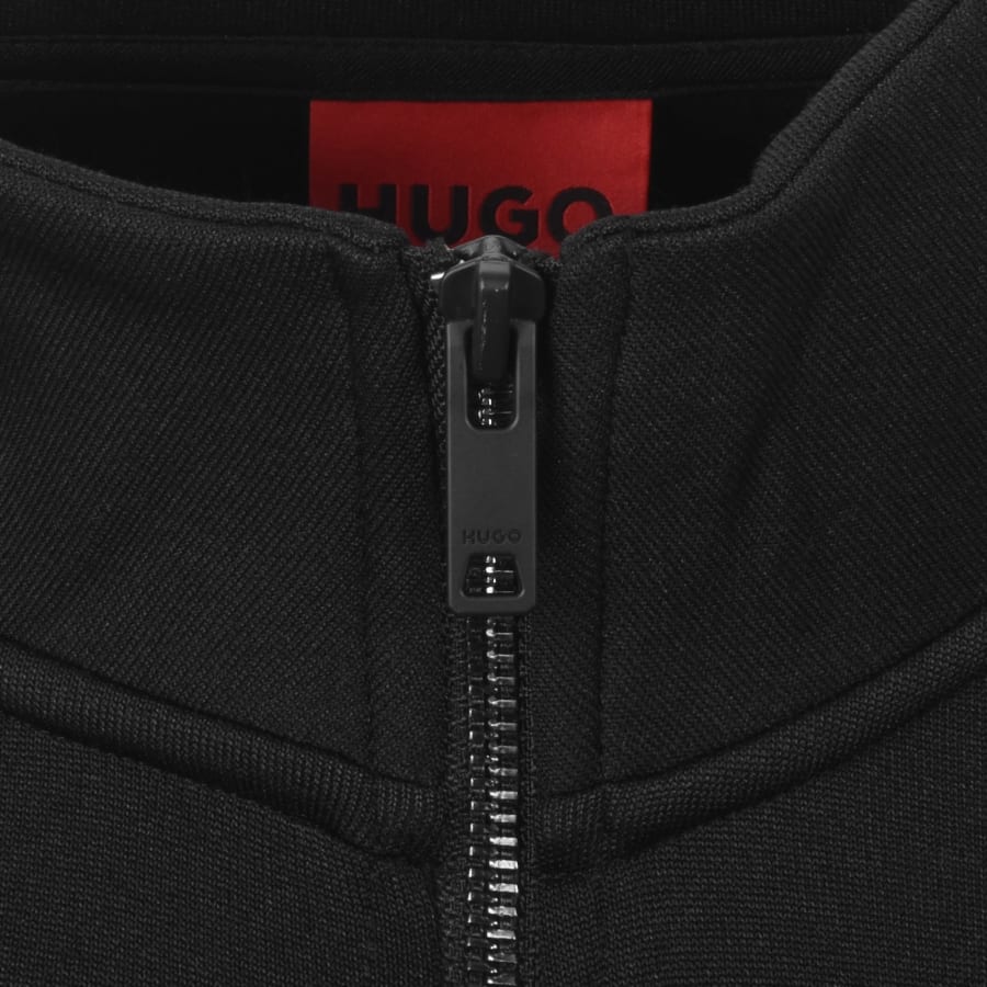 HUGO Darti Full Zip Sweatshirt Black