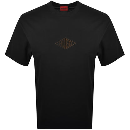 HUGO Darunu T Shirt Black
