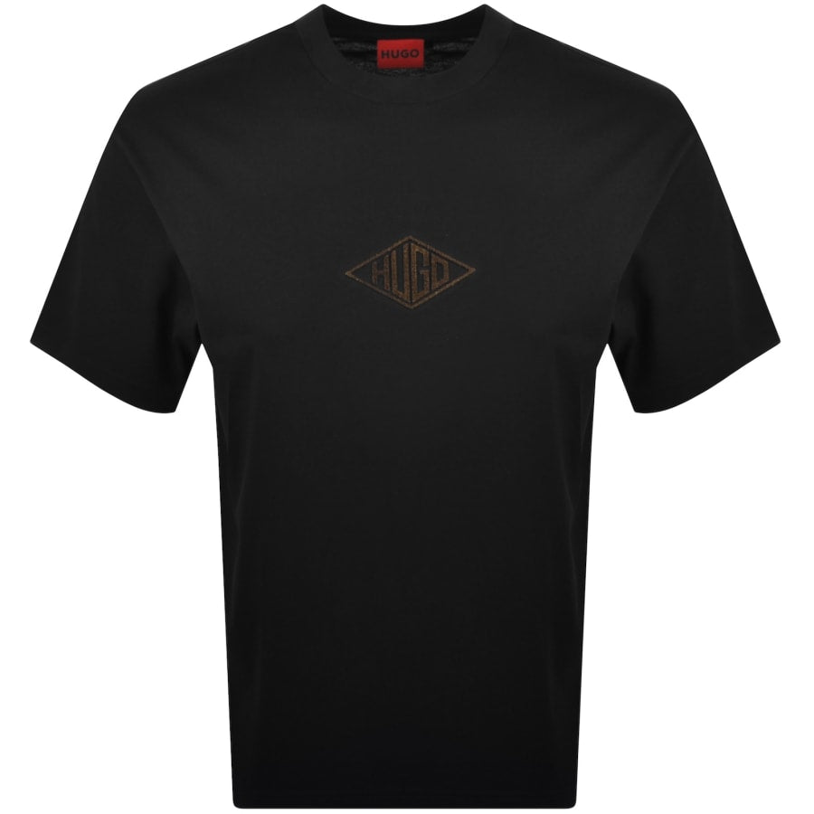 HUGO Darunu T Shirt Black