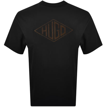 HUGO Darunu T Shirt Black
