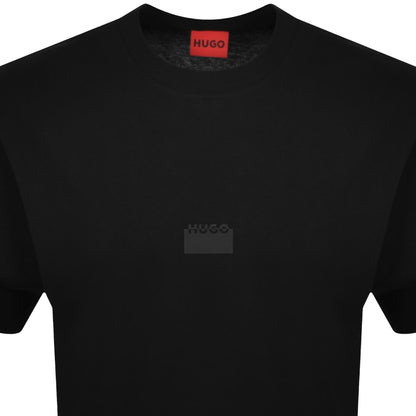 HUGO Delastee T Shirt Black
