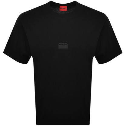HUGO Delastee T Shirt Black