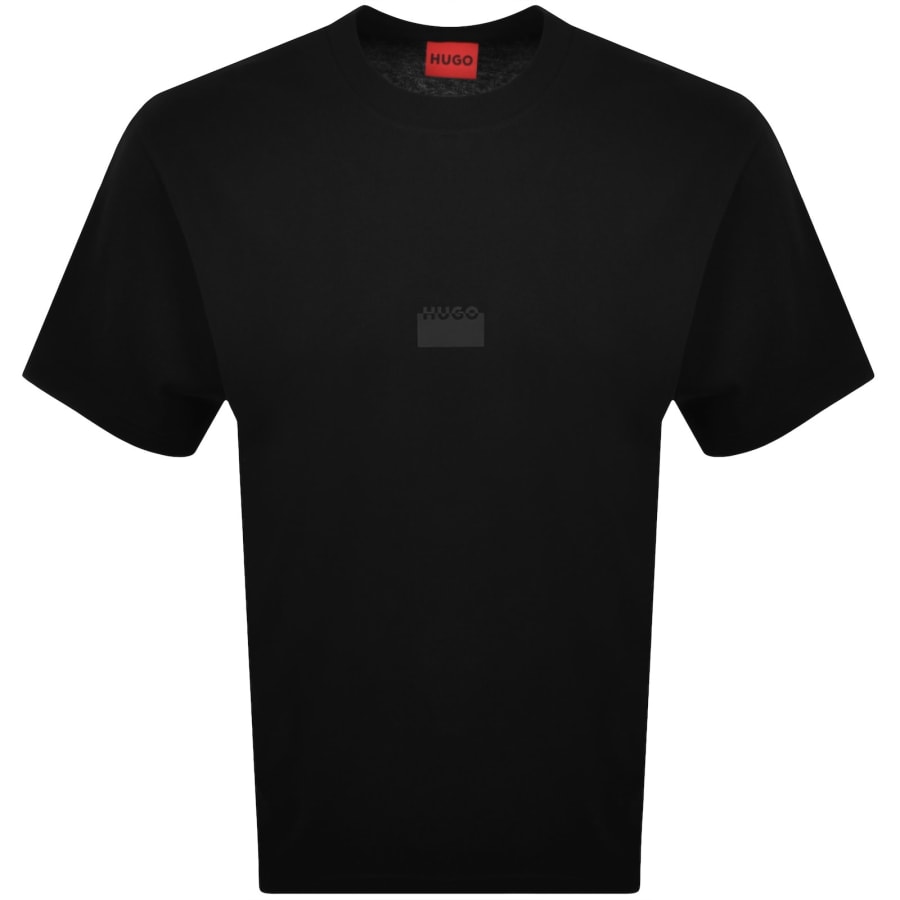 HUGO Delastee T Shirt Black