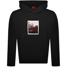 HUGO Deneb Polaroid Hoodie Black