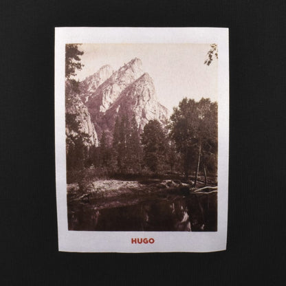 HUGO Deneb Polaroid Hoodie Black