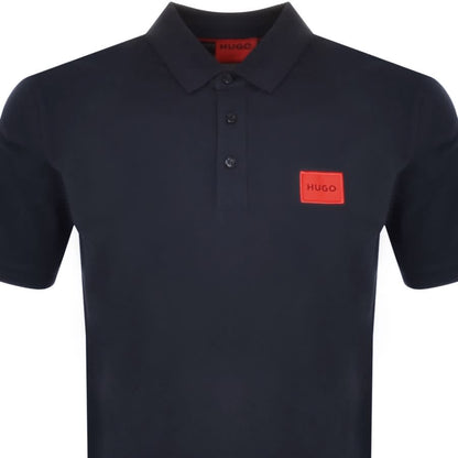 HUGO Dereso 222 Polo T Shirt Navy