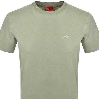 HUGO Derlyns T Shirt Green