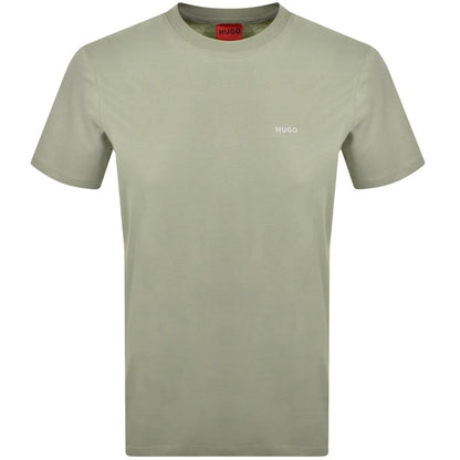 HUGO Derlyns T Shirt Green