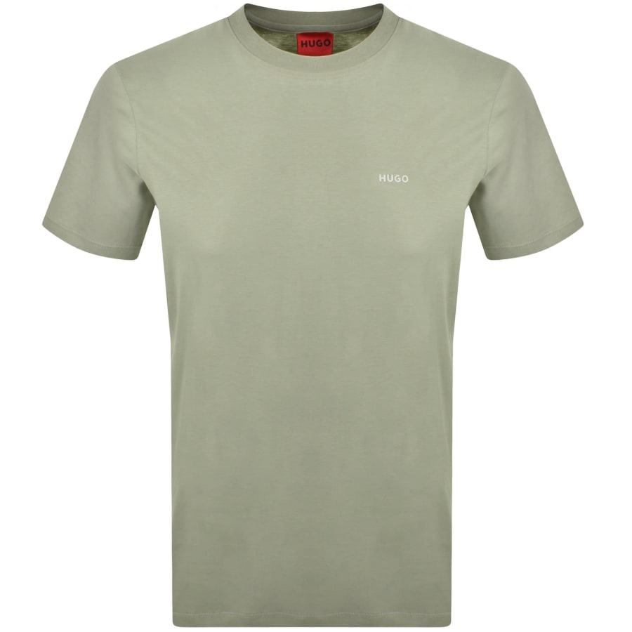 HUGO Derlyns T Shirt Green