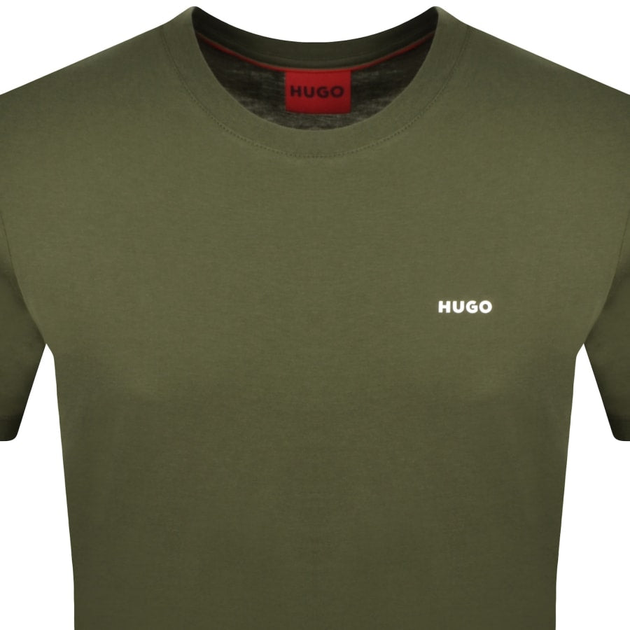 HUGO Dero222 T Shirt Green