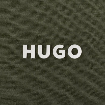 HUGO Dero222 T Shirt Green