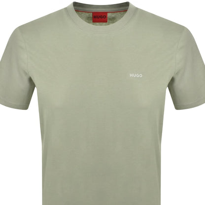 HUGO Dero222 T Shirt Pastel Green