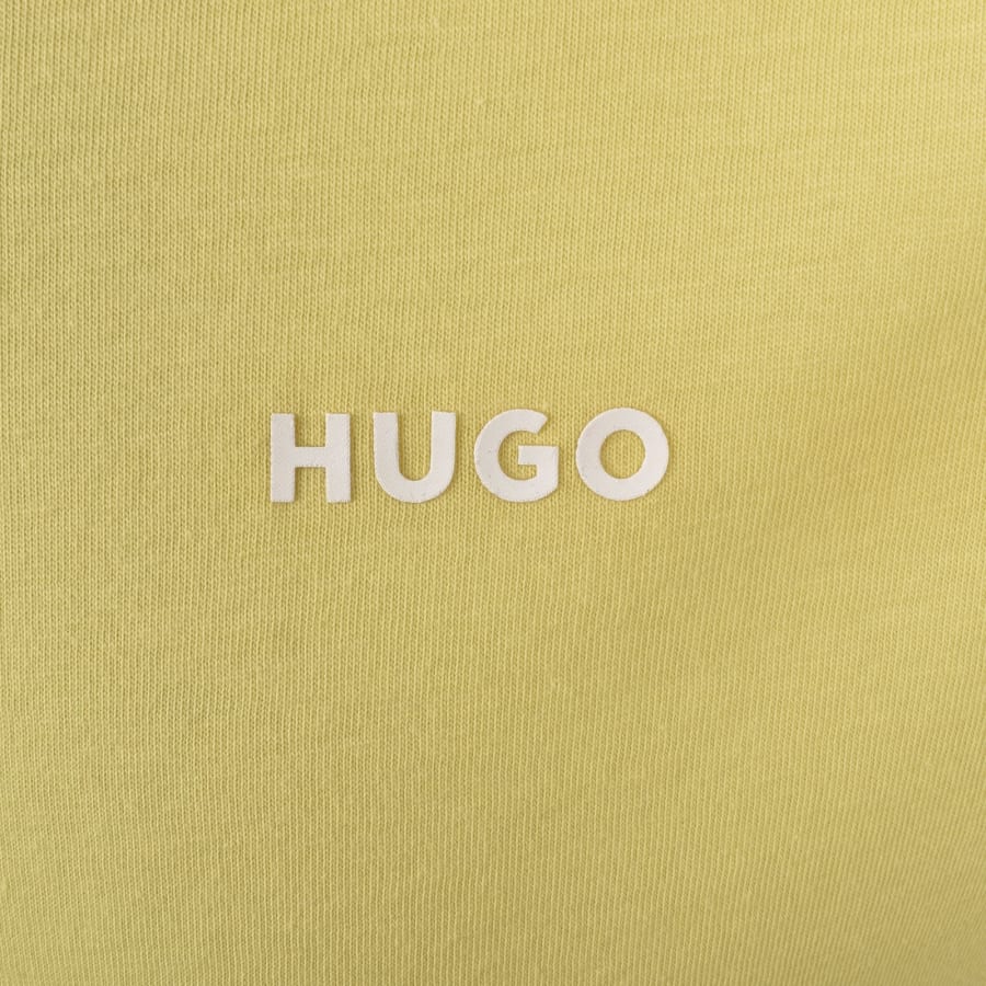 HUGO Dero222 T Shirt Yellow