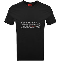 HUGO Deyss T Shirt Black
