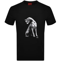 HUGO Didug T Shirt Black